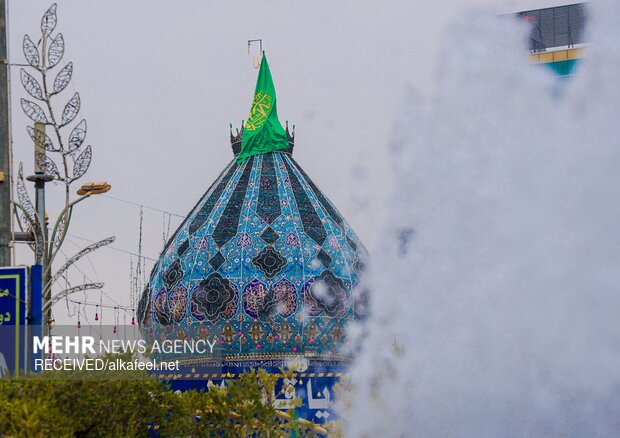 حال و هوای کربلا در شب نیمه شعبان