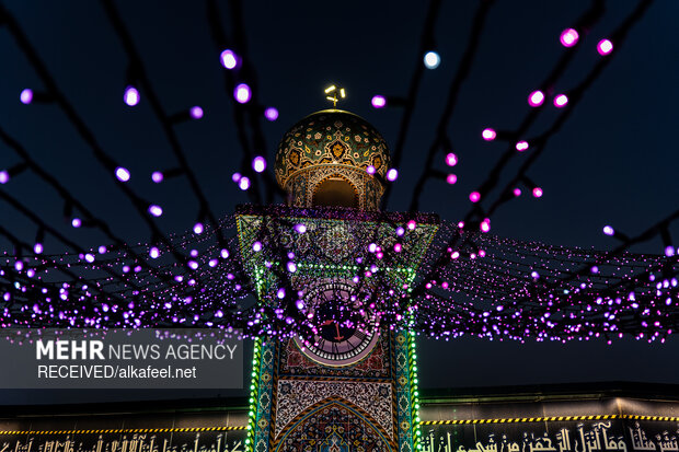 حال و هوای کربلا در شب نیمه شعبان