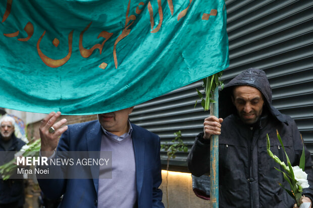 مراسم نیمه شعبان در بازار تبریز