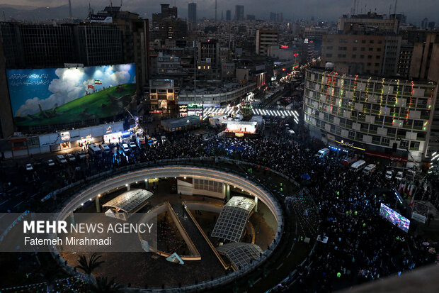 ایران منتظران در باران «عجل علی ظهورک»