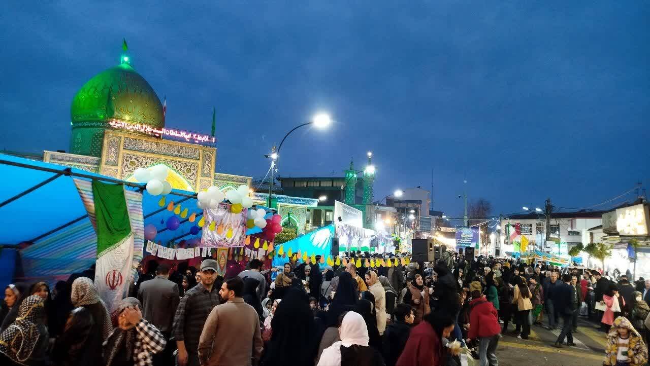 حال و هوای آستانه اشرفیه به مناسبت ولادت امام زمان(عج) حال و هوای آستانه اشرفیه به مناسبت ولادت امام زمان(عج)