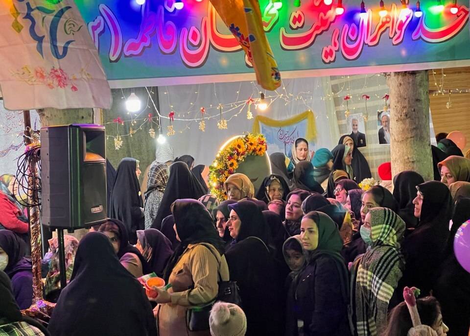 برپایی جشن مردمی میلاد امام عصر (عج) در فومن