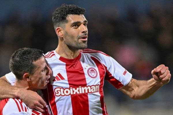 پیروزی المپیاکوس با درخشش طارمی در سوپرلیگ یونان