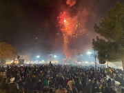 نور، شادی و انتظار در جشن نیمه شعبان میدان ارگ کرمان