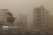 خیزش گرد و خاک و ورود سامانه بارشی جدید به کرمان