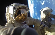 Russian cosmonauts completed 176 spacewalks