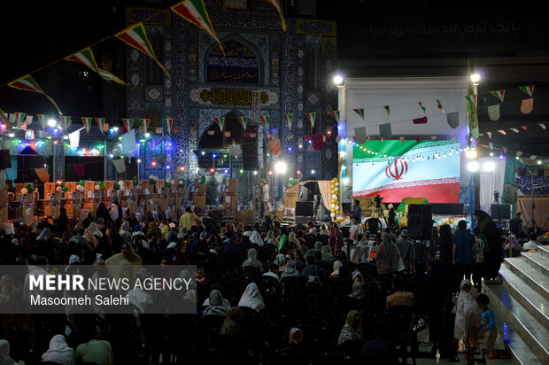 جشن ازدواج آسان ۲۵ زوج جوان در بندرعباس