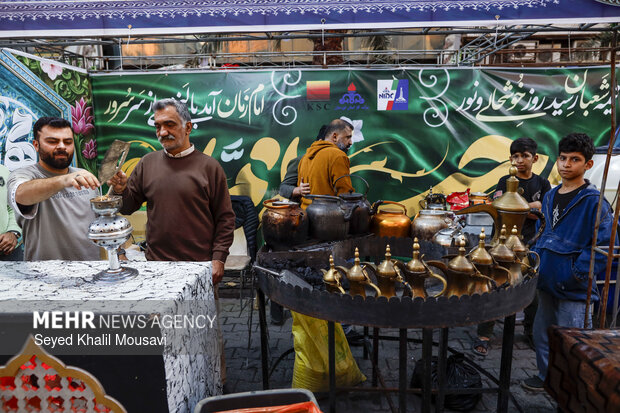 جشن خانوادگی نیمه شعبان در اهواز