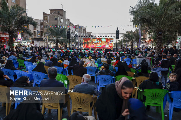 جشن خانوادگی نیمه شعبان در اهواز