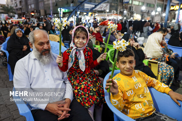 جشن خانوادگی نیمه شعبان در اهواز