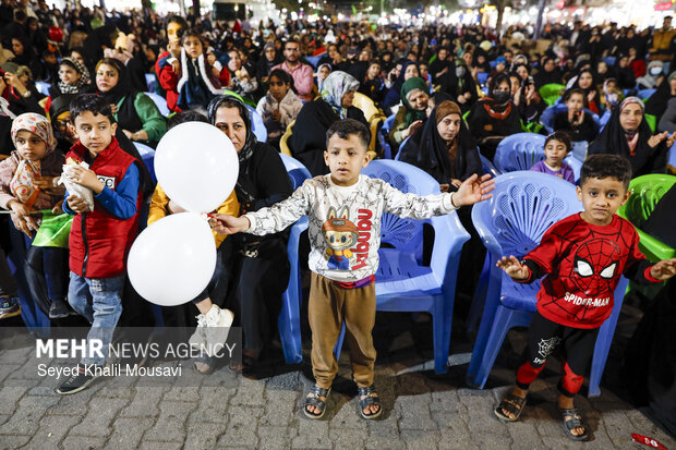 جشن خانوادگی نیمه شعبان در اهواز