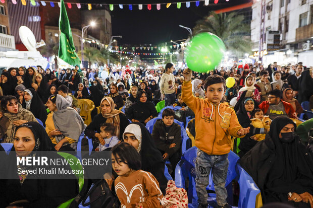 جشن خانوادگی نیمه شعبان در اهواز
