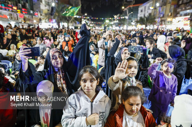 جشن خانوادگی نیمه شعبان در اهواز