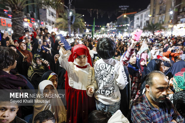 جشن خانوادگی نیمه شعبان در اهواز