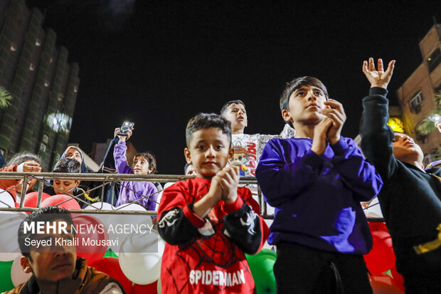 جشن خانوادگی نیمه شعبان در اهواز