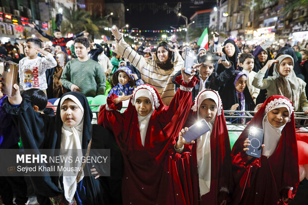 جشن خانوادگی نیمه شعبان در اهواز