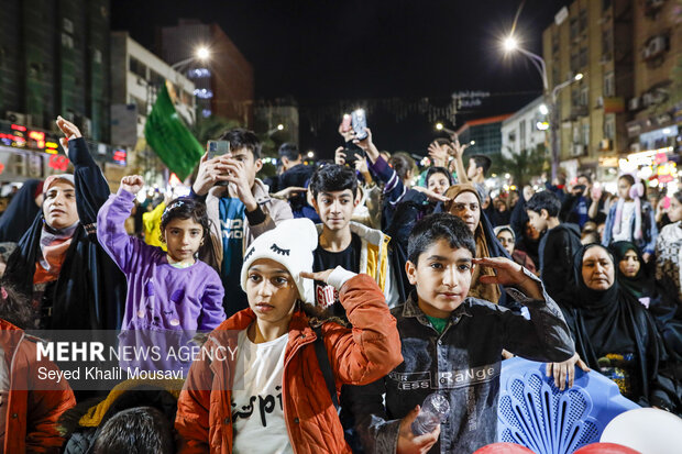 جشن خانوادگی نیمه شعبان در اهواز