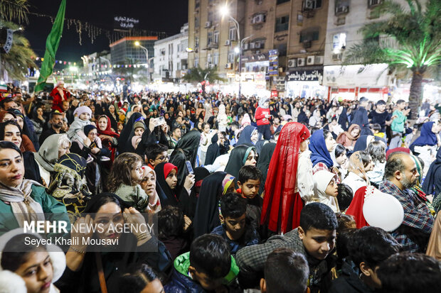 جشن خانوادگی نیمه شعبان در اهواز