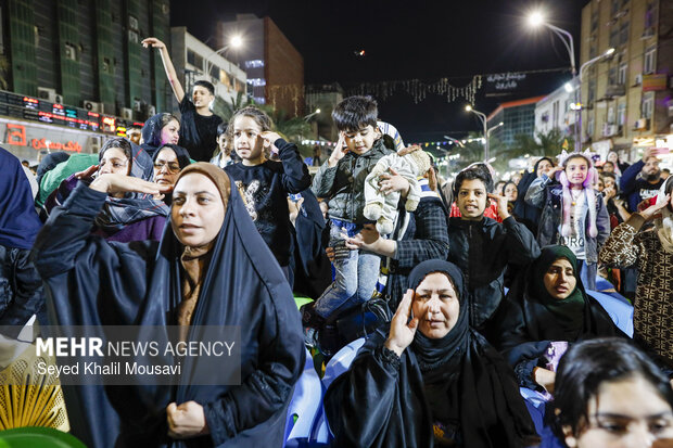 جشن خانوادگی نیمه شعبان در اهواز