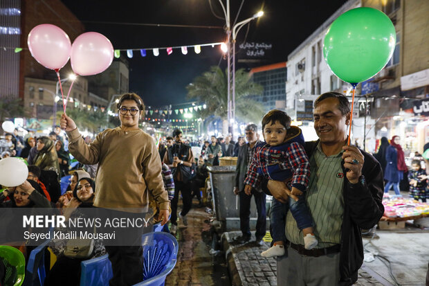 جشن خانوادگی نیمه شعبان در اهواز