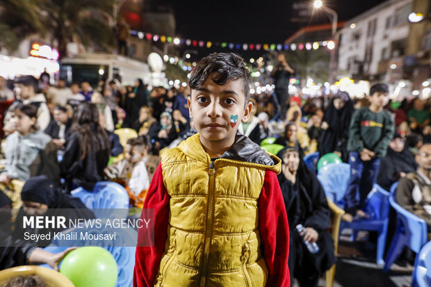 جشن خانوادگی نیمه شعبان در اهواز