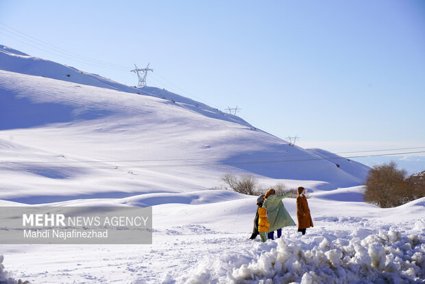 رونق گردشگری زمستانه در پیست اسکی کاکان