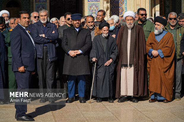 تشییع و تدفین استاندار سابق فارس