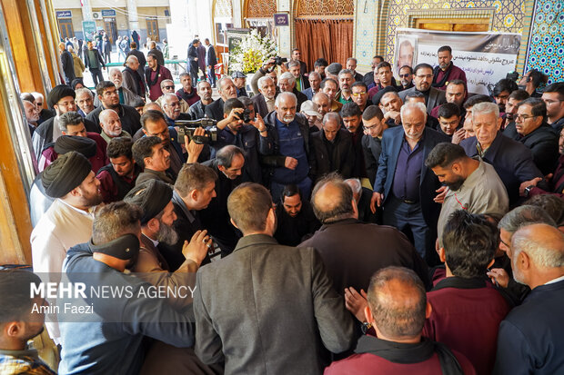 تشییع و تدفین استاندار سابق فارس