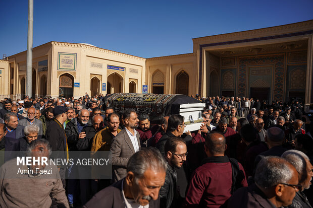 تشییع و تدفین استاندار سابق فارس