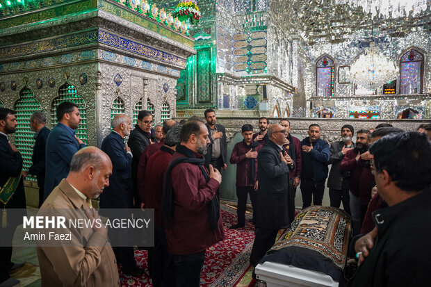 تشییع و تدفین استاندار سابق فارس