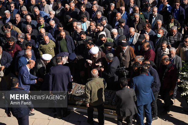 تشییع و تدفین استاندار سابق فارس
