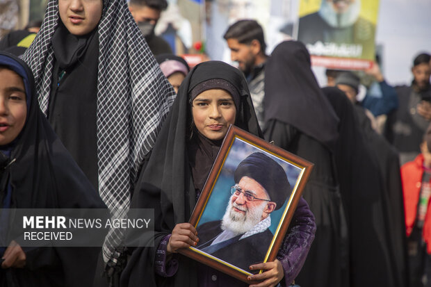 راهپیمایی کشمیری‌ھا در حمایت از رهبر معظم انقلاب