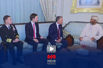 تصاویری از دیدار هیئت‌های ایرانی و آمریکایی با وزیر خارجه عمان