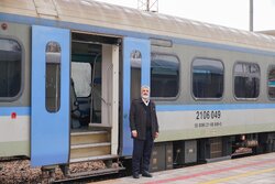 بهره‌برداری آزمایشی راه‌آهن اردبیل - میانه