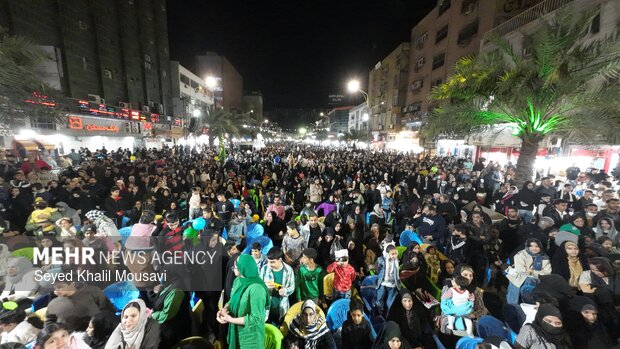 جشن خانوادگی نیمه شعبان در اهواز