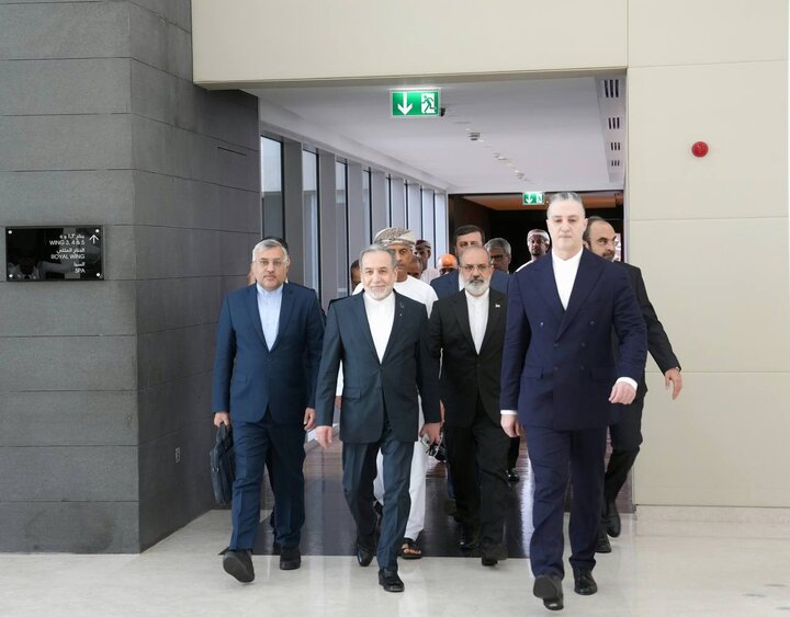Iranian negotiating delegation in Muscat