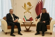 Iran, Qatar FMs discuss bilateral ties, reg., intl. issues