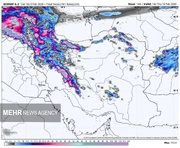 پیش بینی روند کاهش دمای روزانه همدان