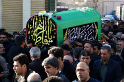 مراسم تشییع پیکر آیت الله محمودی در ورامین