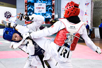 دختران تکواندو ایران در مرحله دوم انتخابی تیم ملی