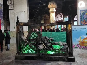 آغاز مرمت امامزاده سبزقبا (ع) به همت مواکب مردمی