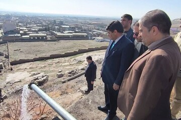 بهره‌برداری از مخزن ذخیره آب شرب ۵۰۰ متر مکعبی روستای تپه سلام