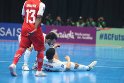 شوک به تیم ملی فوتسال در نیمه اول/ اندونزیِ شگفتی‌ساز ۳ گل به ایران زد