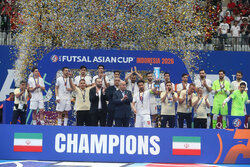 پیام تبریک رئیس AFC بابت قهرمانی تیم ملی فوتسال ایران در آسیا