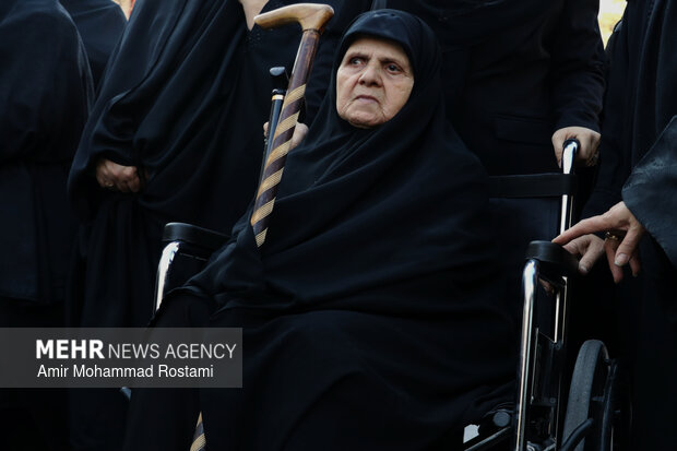 مراسم تشییع پیکر آیت الله محمودی در ورامین