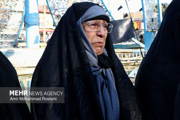 مراسم تشییع پیکر آیت الله محمودی در ورامین