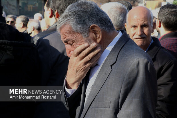 مراسم تشییع پیکر آیت الله محمودی در ورامین