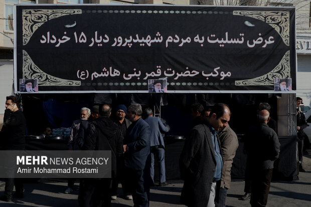 مراسم تشییع پیکر آیت الله محمودی در ورامین