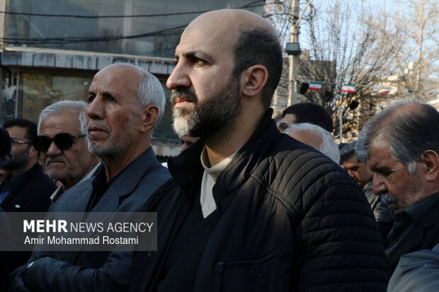 مراسم تشییع پیکر آیت الله محمودی در ورامین