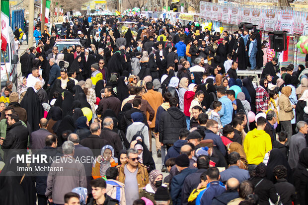 شادپیمایی نیمه شعبان در کرمانشاه